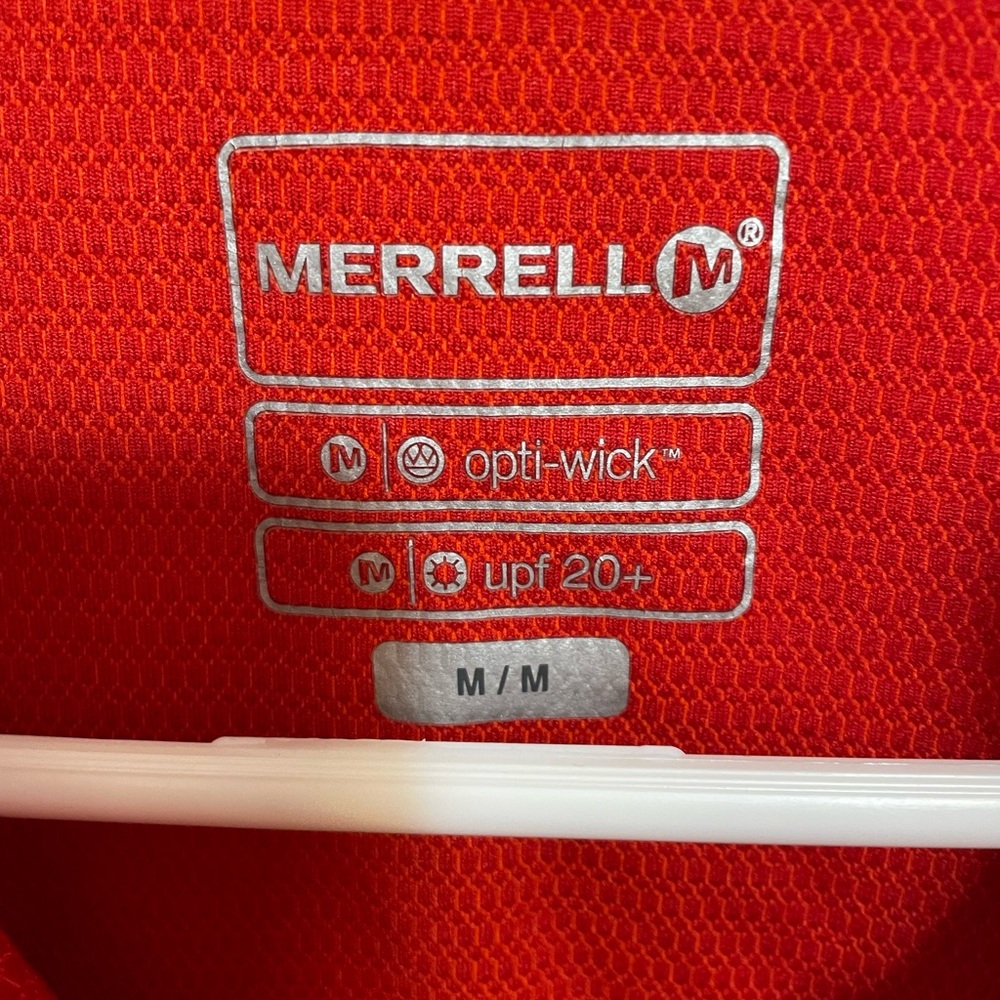 Merrell Orange Pullover Jacket - image 3